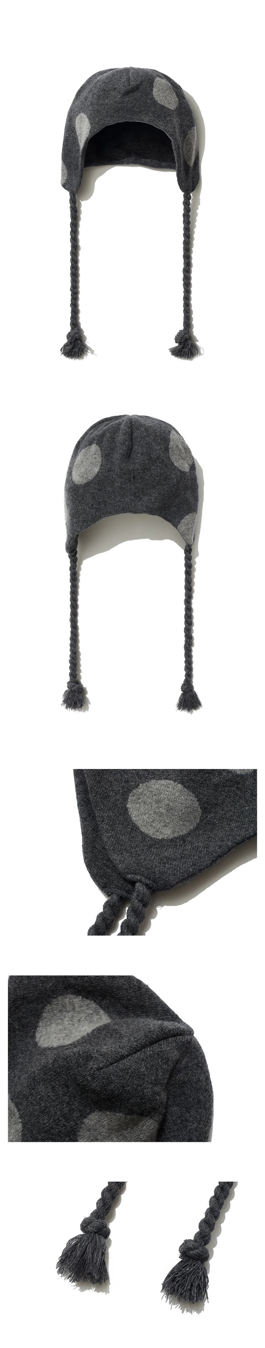 4. 제품 누끼컷10. DOT EARFLAP BEANIE - CHARCOAL.jpg