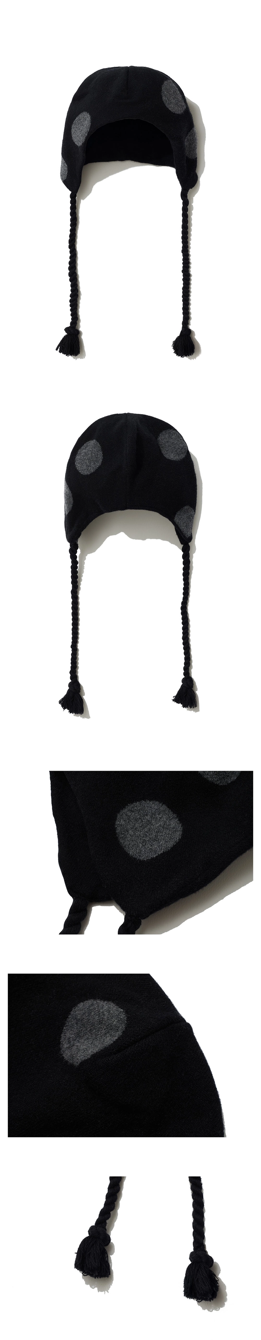 4. 제품 누끼컷9. DOT EARFLAP BEANIE - BLACK.jpg
