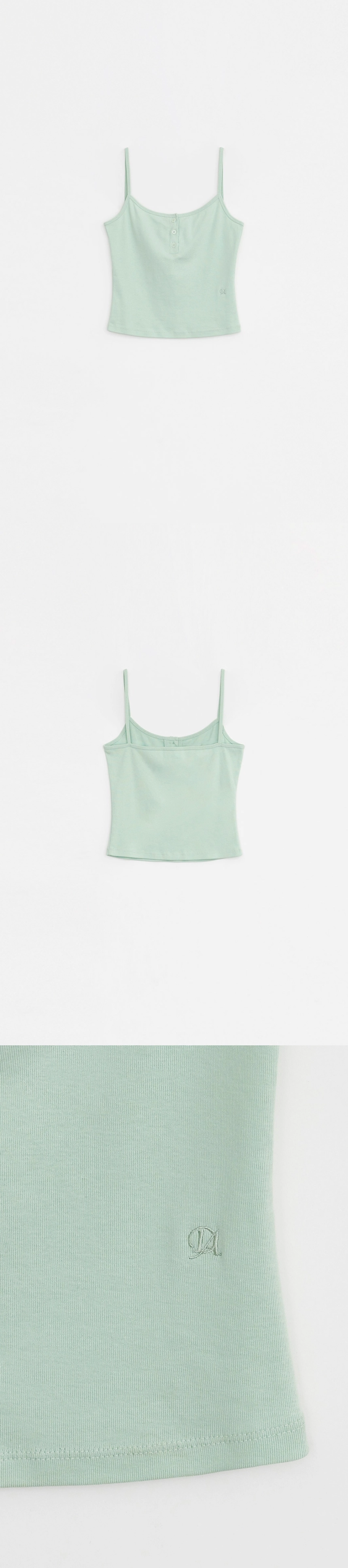 4. henley button camisole (mint).jpg