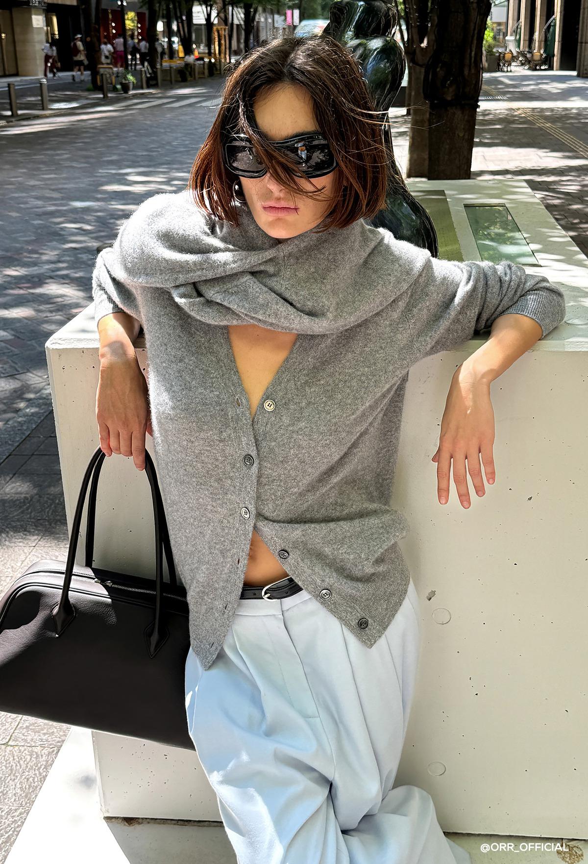 Curvy Bag Calfskin Brown | ファッション通販サイト NUGU