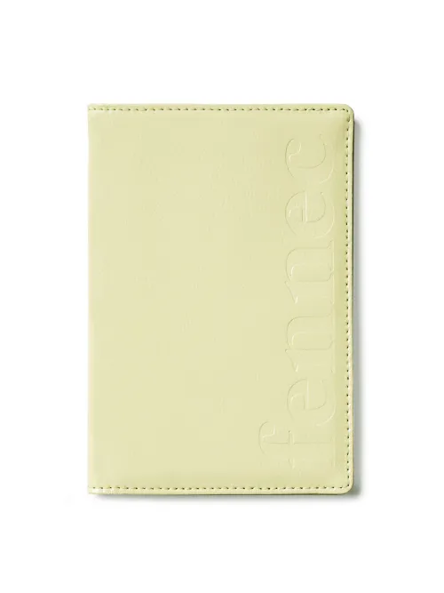 ●Fennec● CRINKLE PASSPORT CASE CANDY BLUE FM2PK11CLF CRINKLE PASSPORT CASE - CANDY BLUE - Fennec