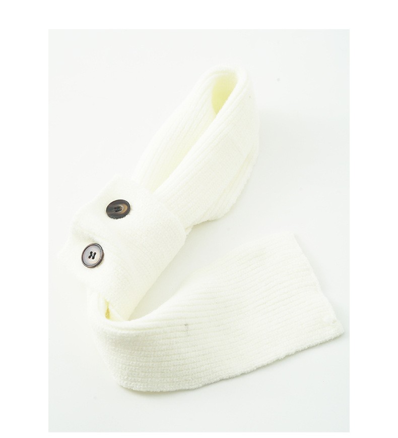 ラインバイカラーニットツーピースセットアップマフラーSET