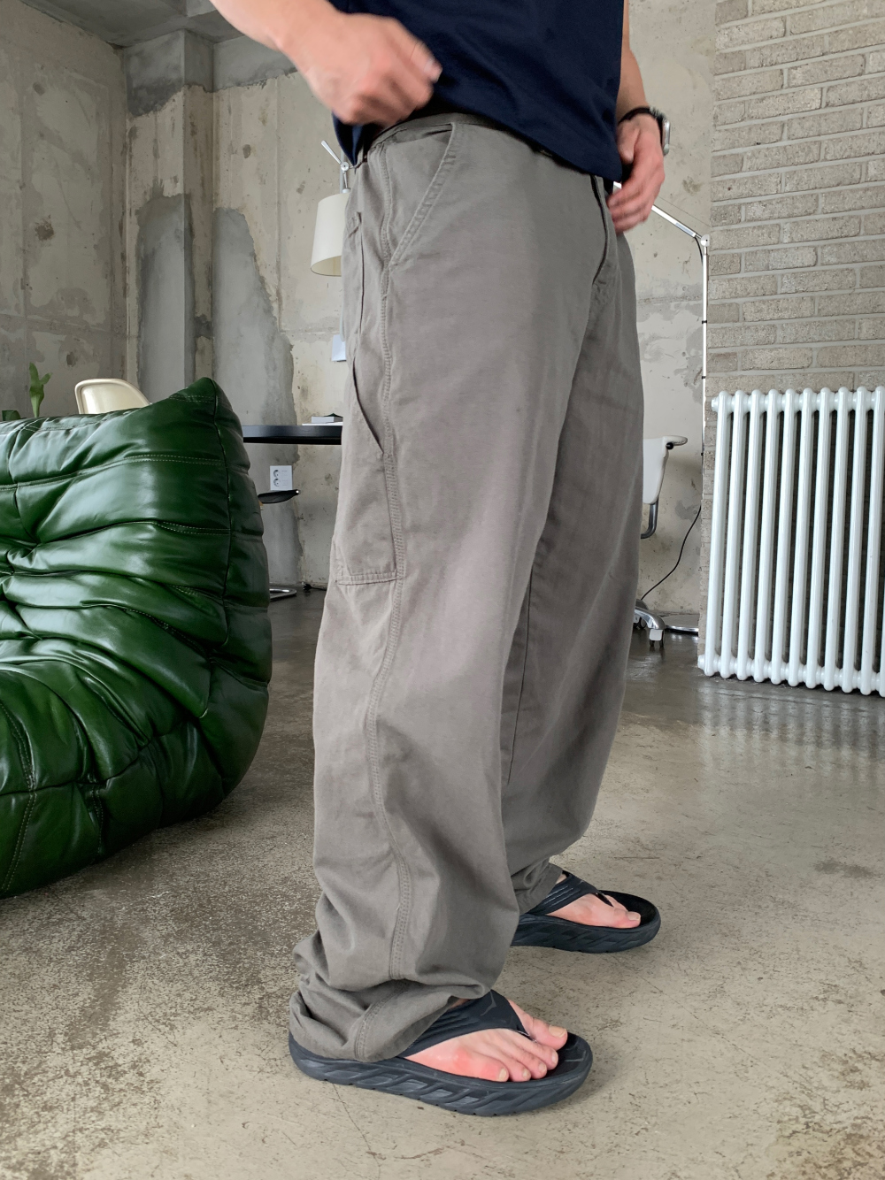 カーペンターワイドパンツ | ファッション通販サイト NUGU