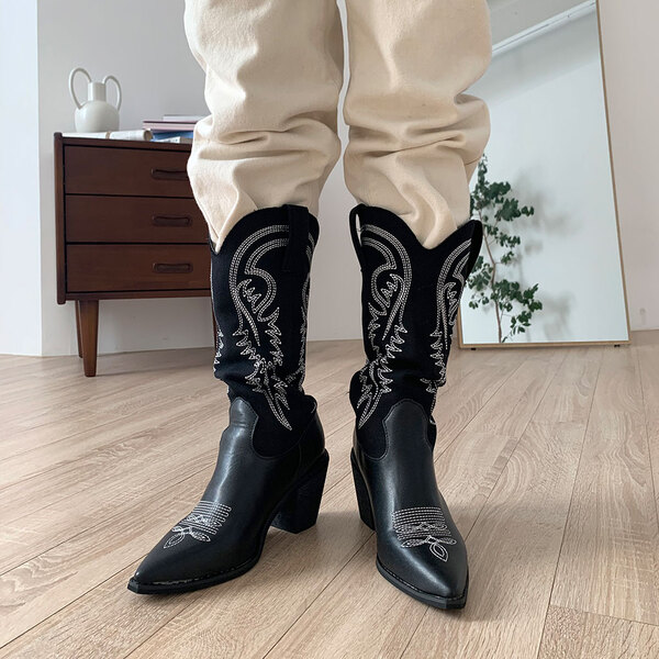 クリピエ♡ウエスタンブーツ♡24〜24.5センチ クリピエ♡ウエスタンブーツ♡24センチ - メルカリ