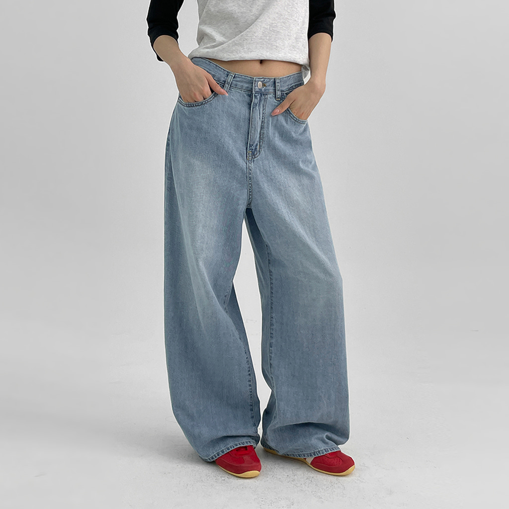 shrimpさん専用です！ トゥエブサマーワイドデニムパンツ | ファッション通販サイト NUGU