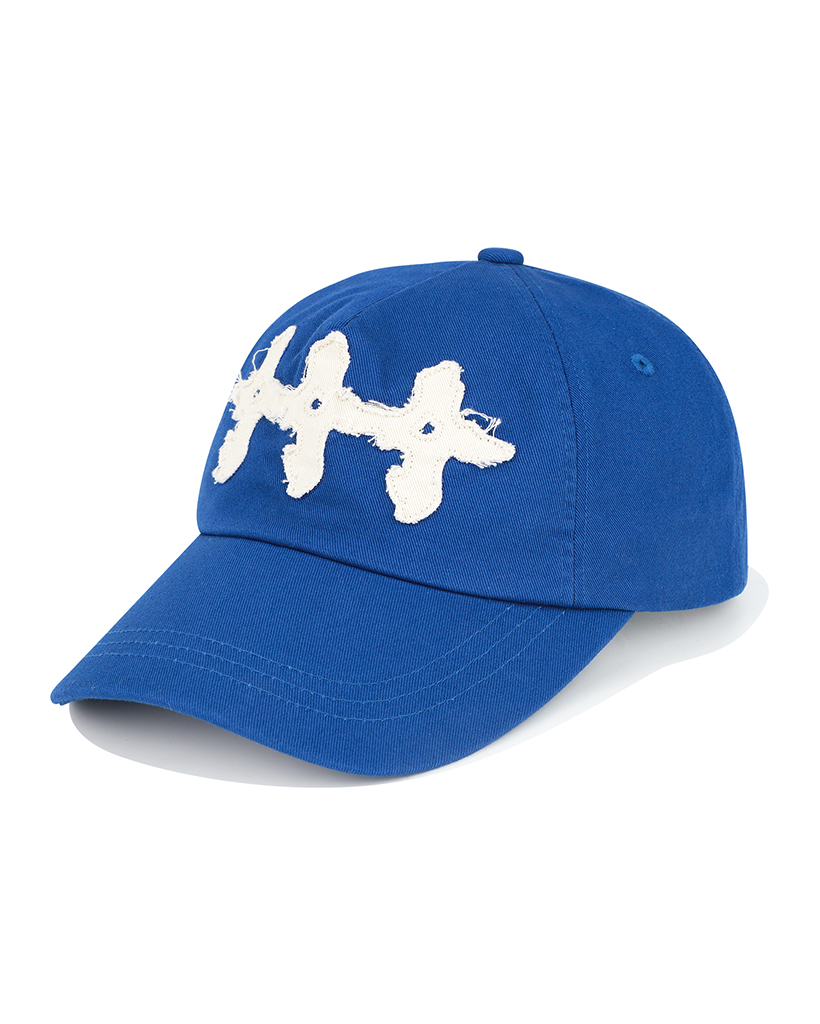 444 Logo Patch Ball Cap - Blue