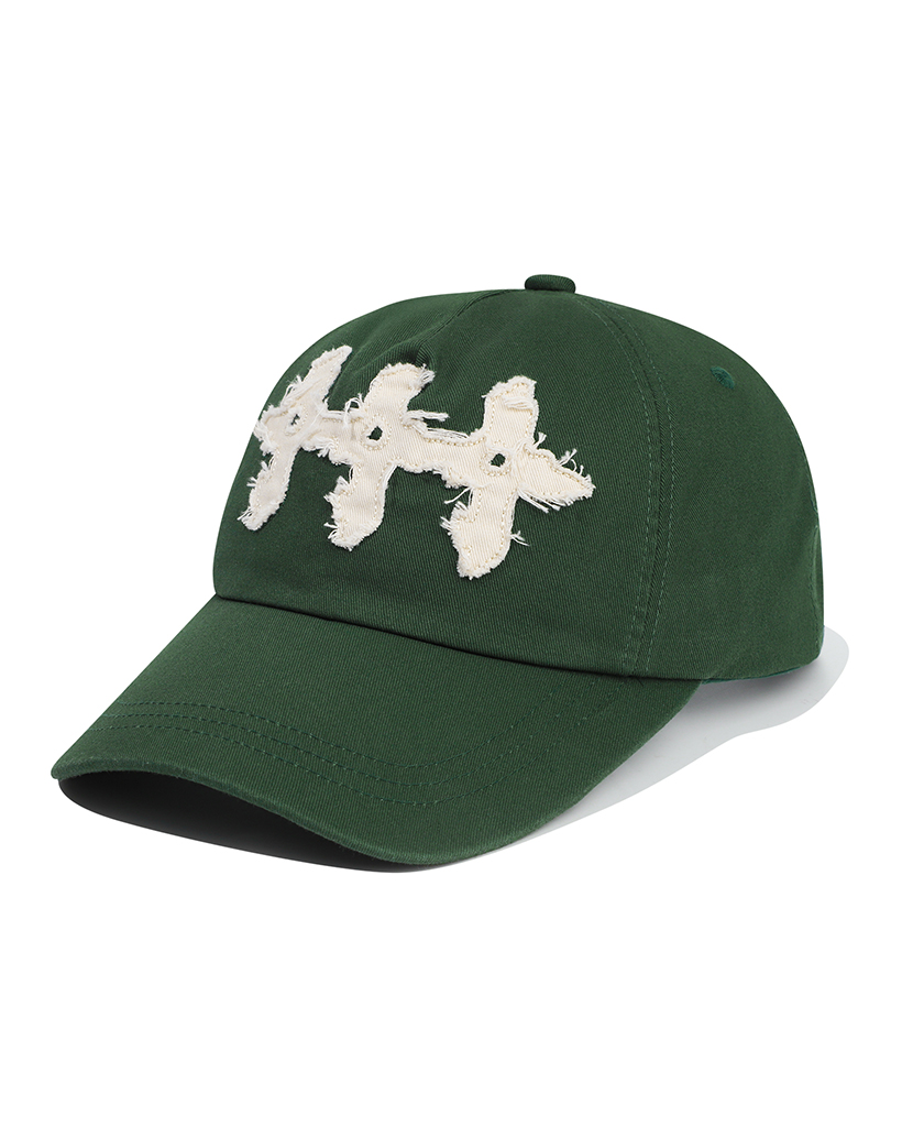 444 Logo Patch Ball Cap - Green
