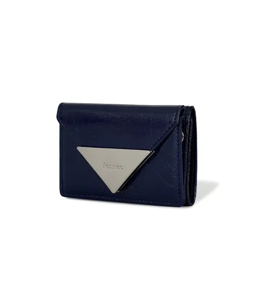 折りたたみ財布 Fennec CRINKLE SOFT CARD CASE NAVY BLUE FM1CW01VBF Fennec] Crinkle Soft Card Case (9 Color) *2025 Spring NEW