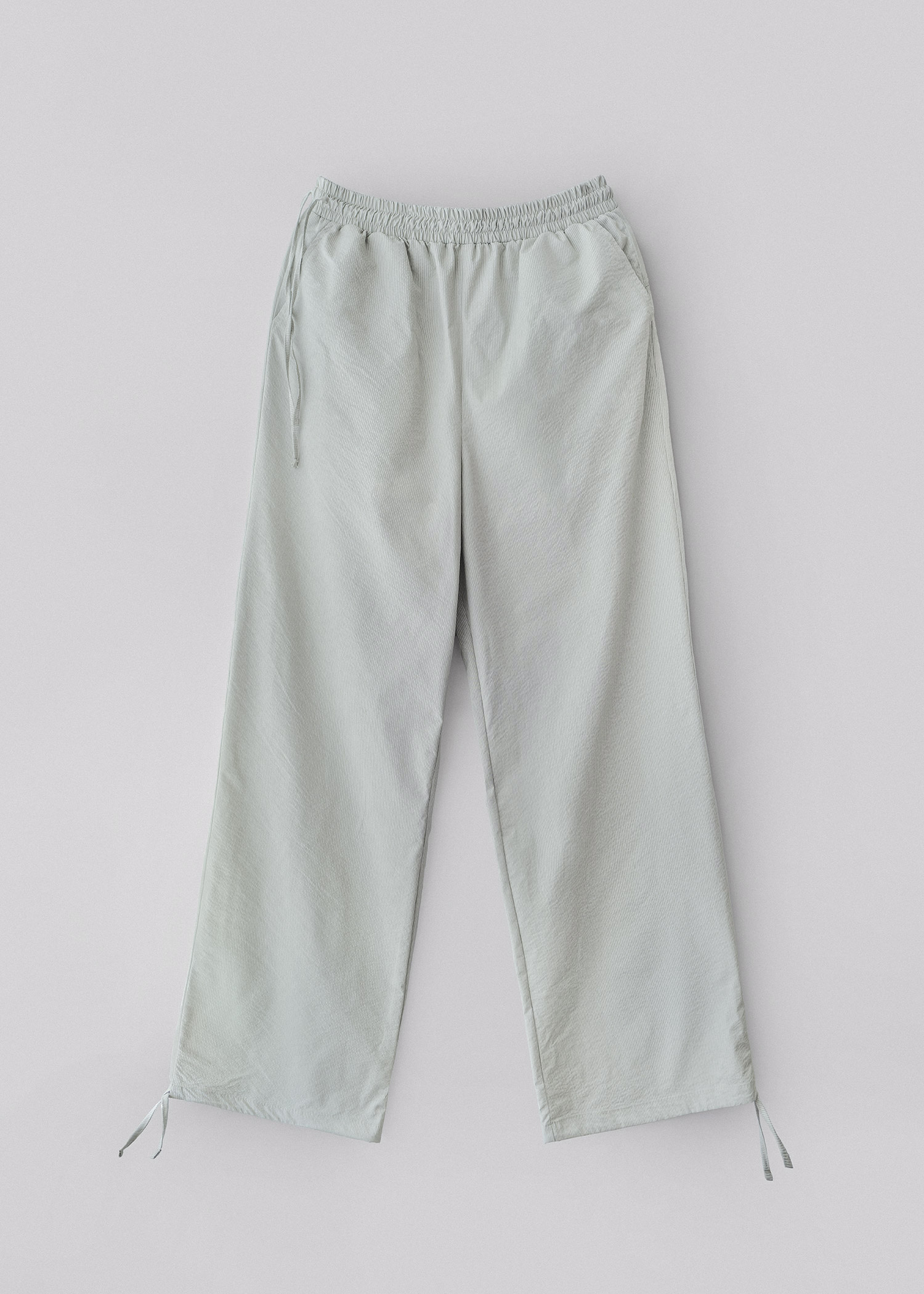 Mellow side string pants (khaki) | ファッション通販サイト NUGU