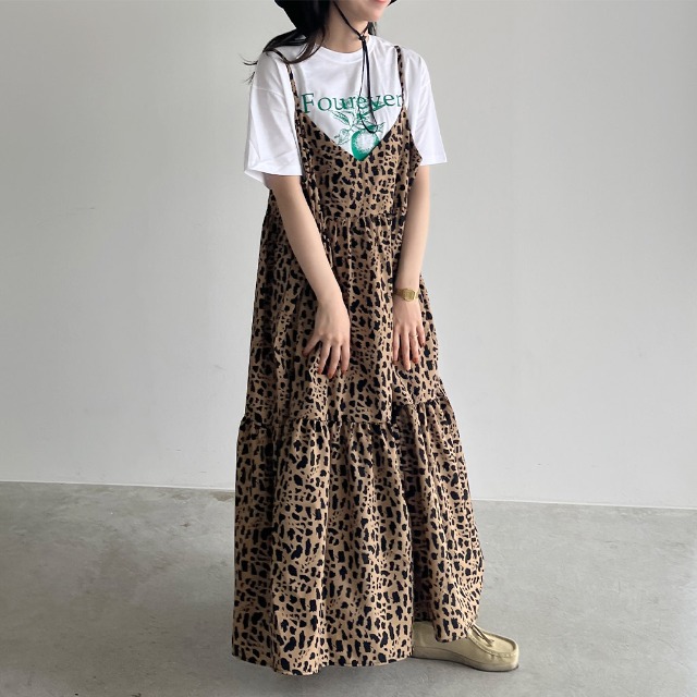 【Hulagirl】レア！HUGS and HONIS ロングワンピース HUG.U SALE ワンピース 半袖 ロング レディース カットソー