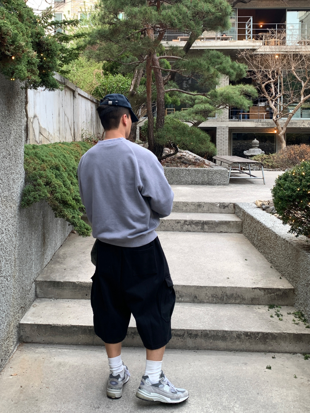 ボタンカーゴスウェットハーフパンツ | ファッション通販サイト NUGU