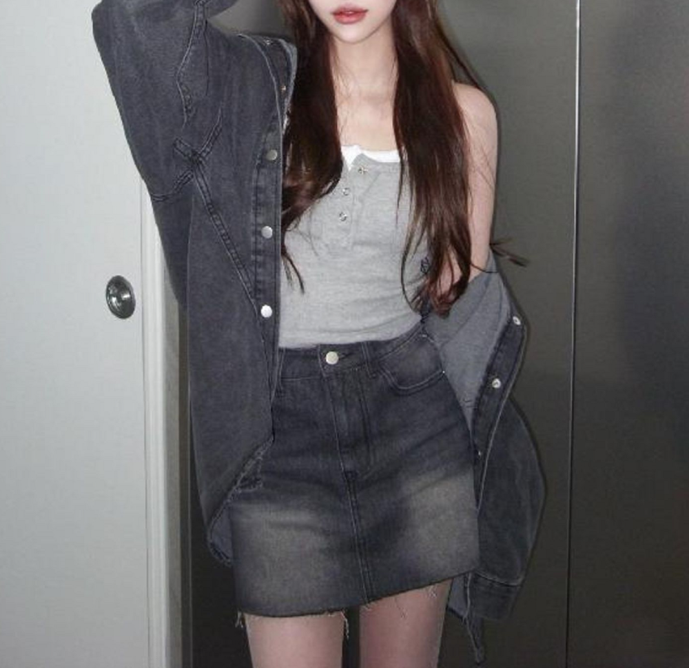 デニムミニスカート