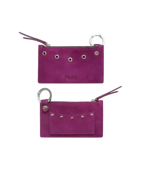BELLA CARD WALLET / GRAPE