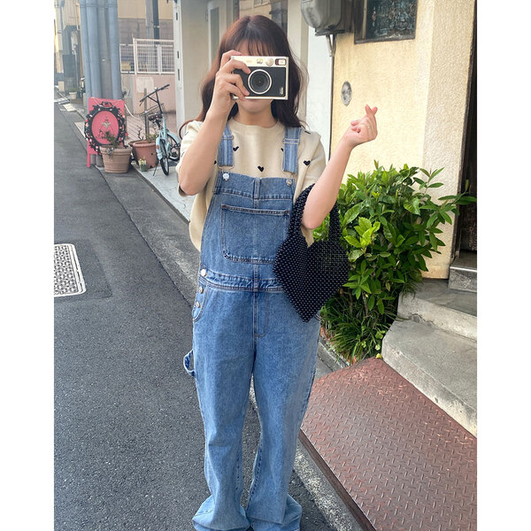 ミニハート半袖ニット | ファッション通販サイト NUGU