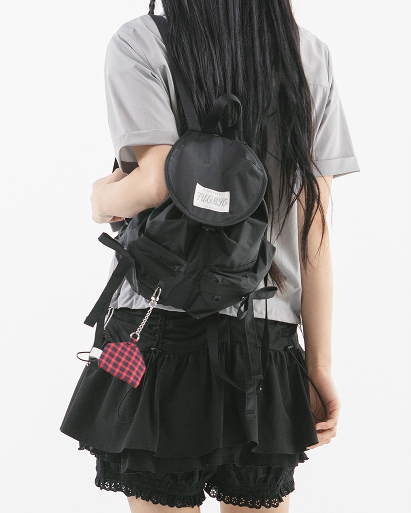 【TUOMIO】RIBBON MINI BACKPACK ミニバックパック TUOMIO】RIBBON MINI BACKPACK / 【トゥオミオ】リボンミニ
