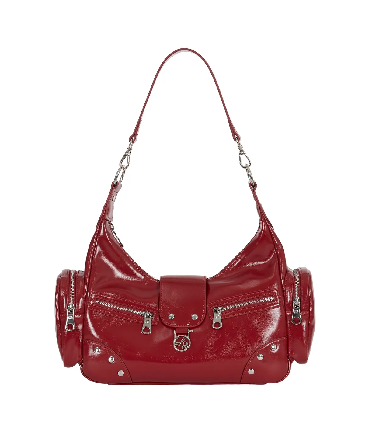 ◆ILLIGO◆ Ruby Stud Shoulder Bag Pink 25SPBAG02PK MUSINSA | ILLIGO Ruby Stud Shoulder Bag Pink