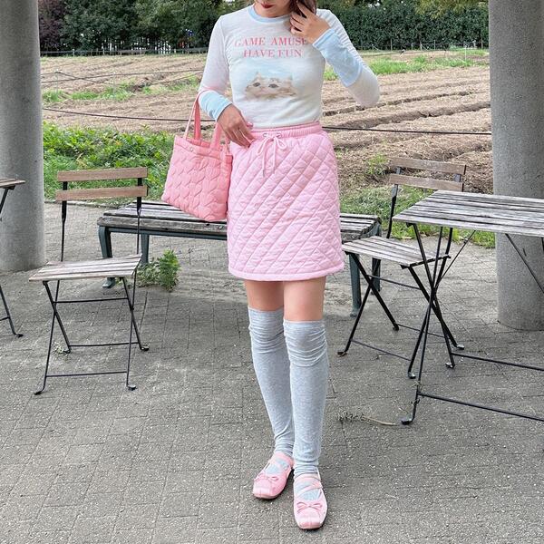 キルティングミニスカート | ファッション通販サイト NUGU