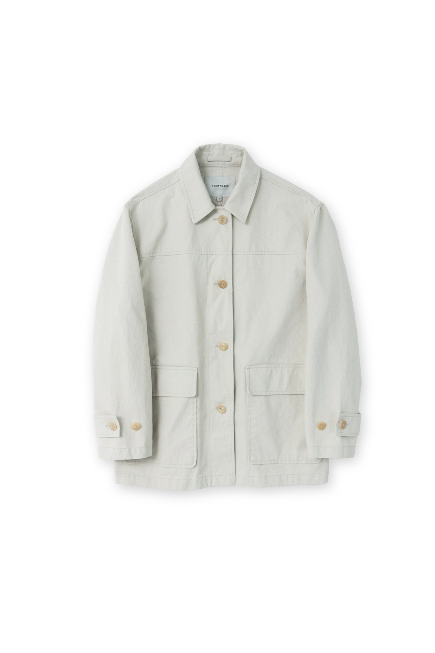 W HALF JACKET ECRU | ファッション通販サイト NUGU