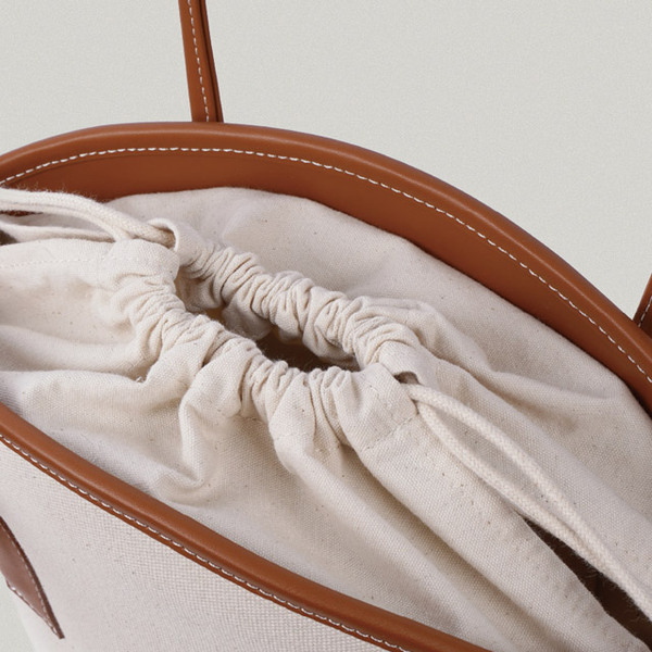 FOLNUA MINI GARDEN BAG BROWN - CANVAS | ファッション通販