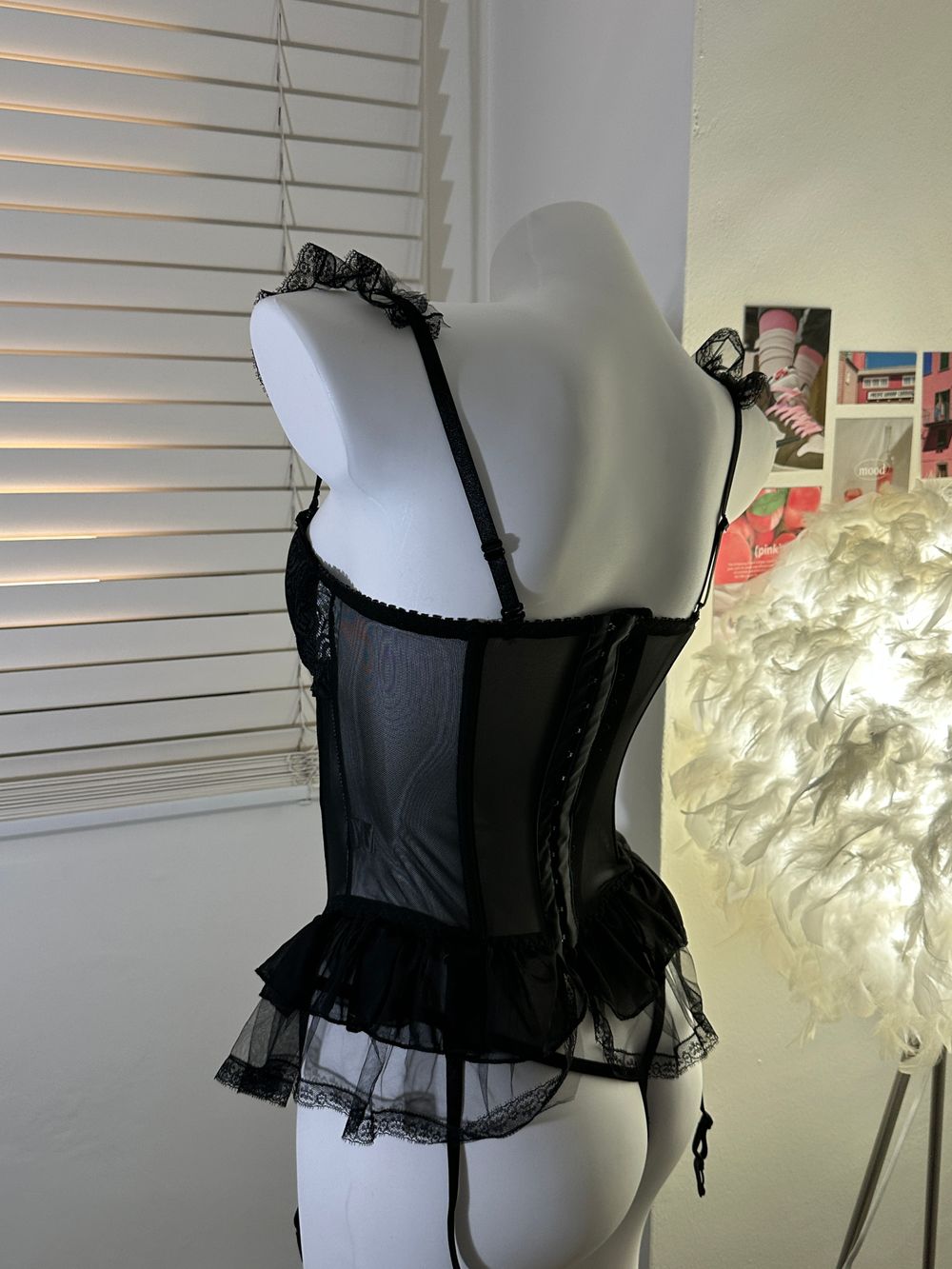 ガーターベルトSET]ラブリーコルセットセット | ファッション通販