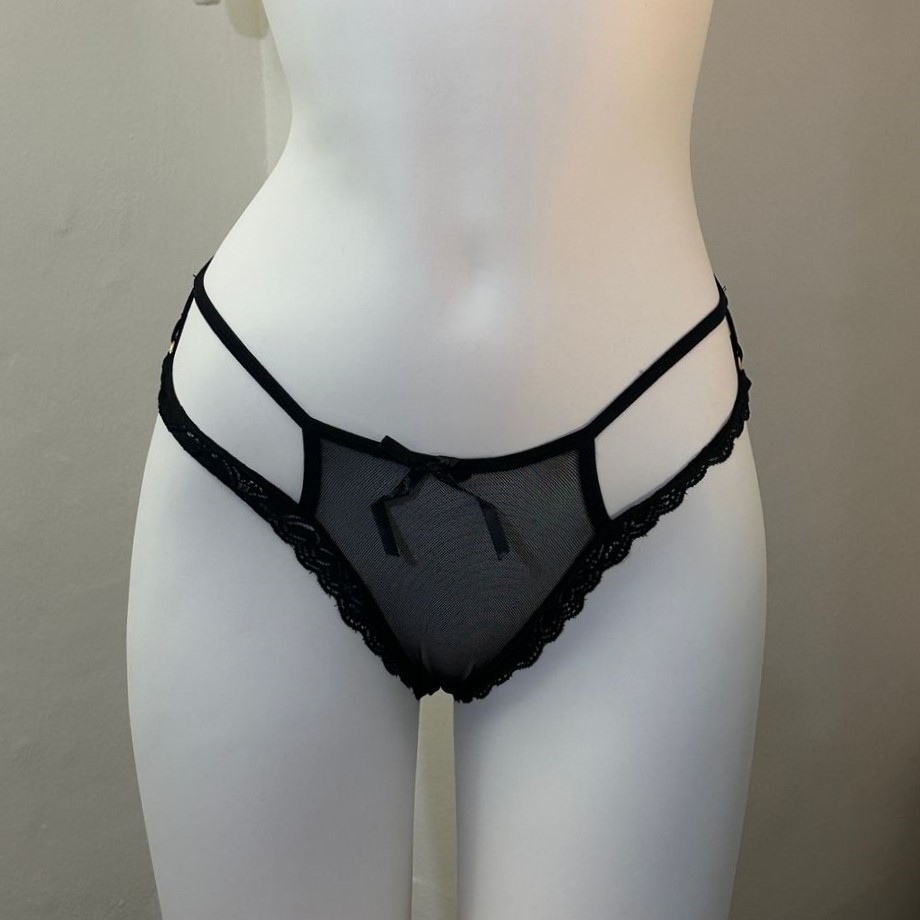 ストラップレースTバックショーツ