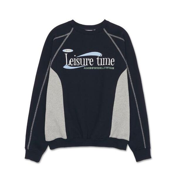 AMES WORLD WIDE★LEISURE TIME LOGO SWEATSHIRT 2カラー Ames-Worldwide】 LEISURE TIME LOGO SWEATSHIRT 2色 UNISEX