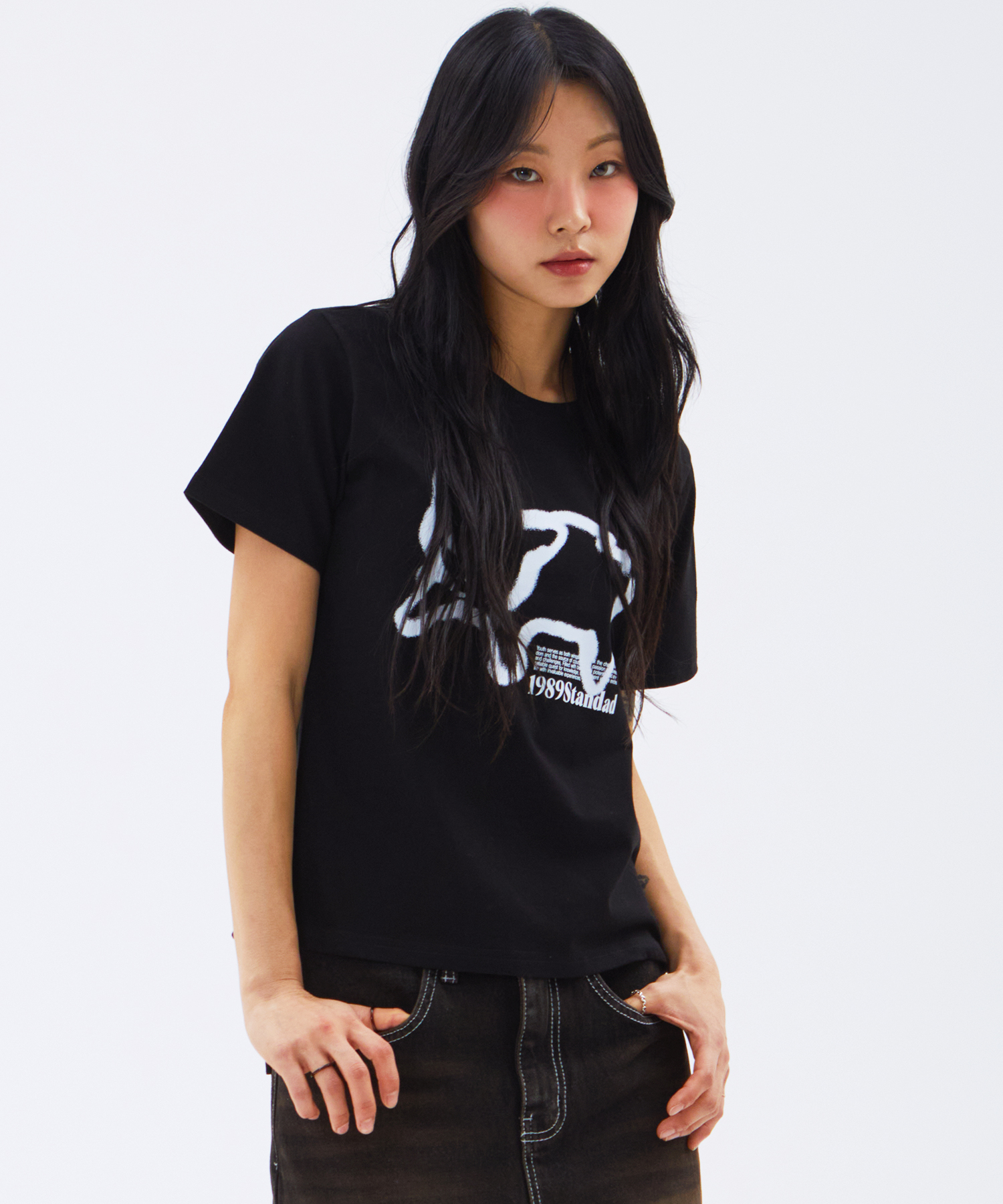 Tシャツ・カットソー ILLIGO Tulip Loose Semi T-Shirt 5BNY894 TULIP LOOSE SEMI T-SHIRT WHITE | ファッション通販サイト NUGU