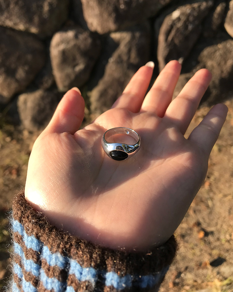 junco paris スミレ リング　オーバル カポジョン junco paris スミレ リング オーバル カポジョン