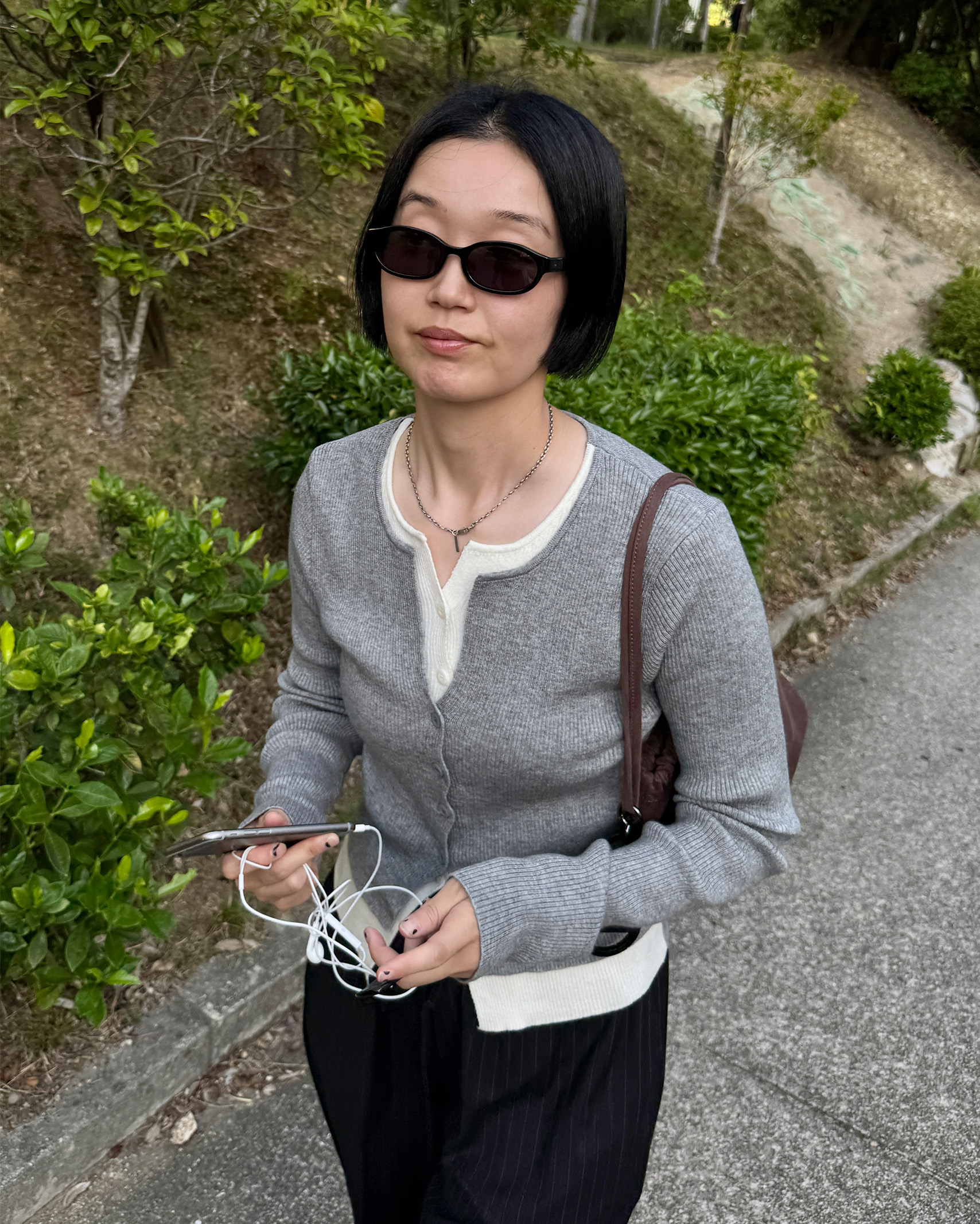 レイヤード風カーディガン | ファッション通販サイト NUGU