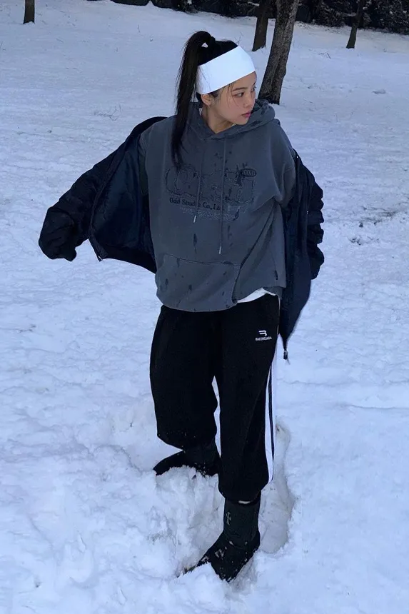 Influencer pick] ODSD Pigment Damage Oversized Fit Hoodie