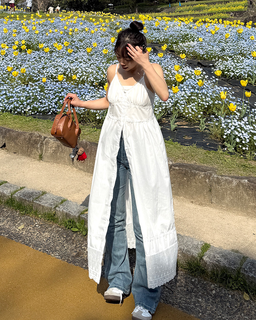 JACQUEMUS コットン&カシミヤ混 ミディワンピース The Roupao knit dress by JACQUEMUS | Official website