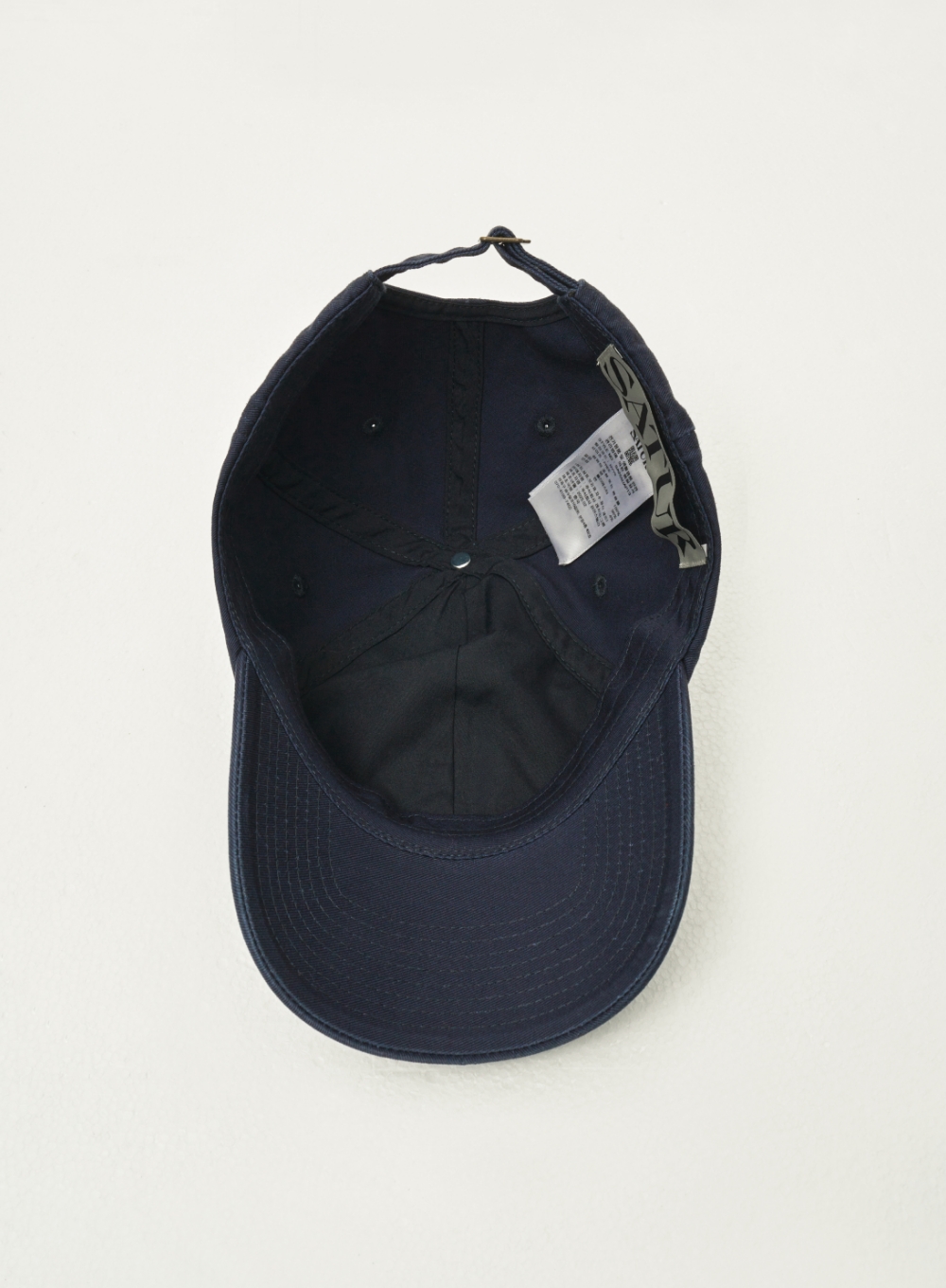 Apero Logo Washed Ball Cap - Navy | ファッション通販サイト NUGU