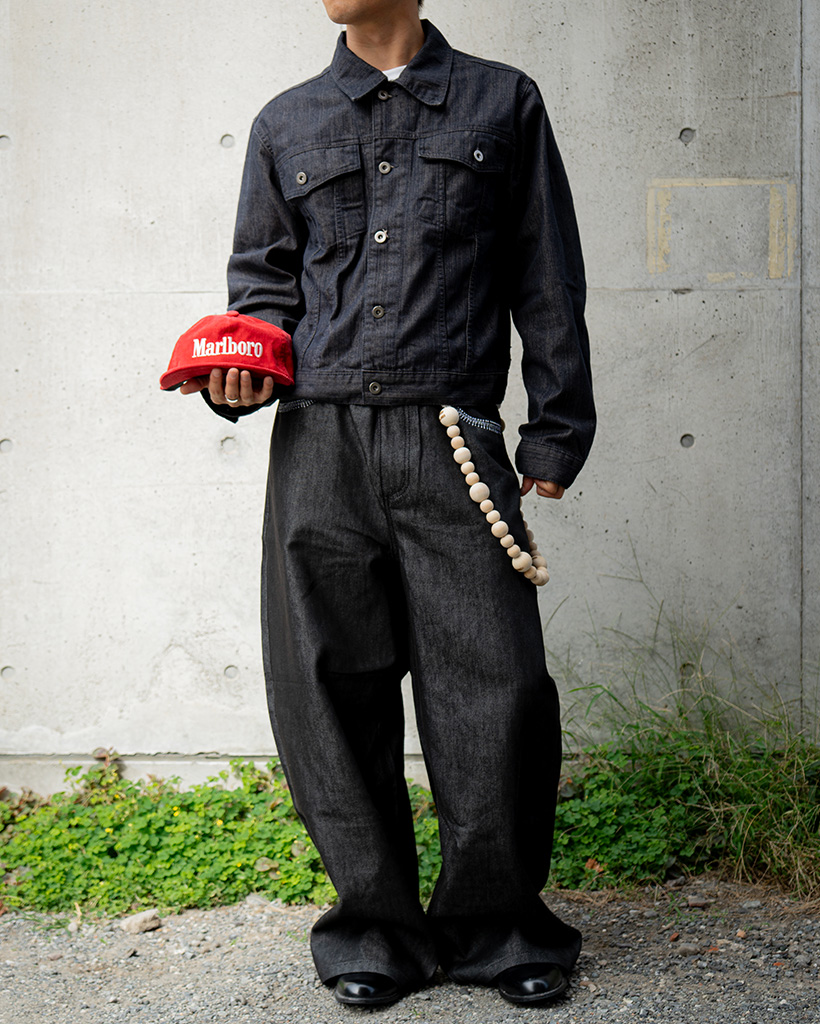 新品＊正規品   Jeans デニムジャケット ブラック WASHED BLACK DENIM TYPE-4 JACKET