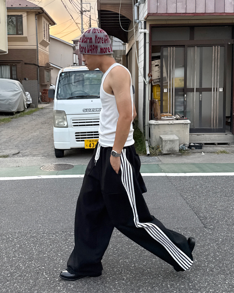 パンツ aina store サイドライントラックパンツ | ファッション通販サイト NUGU