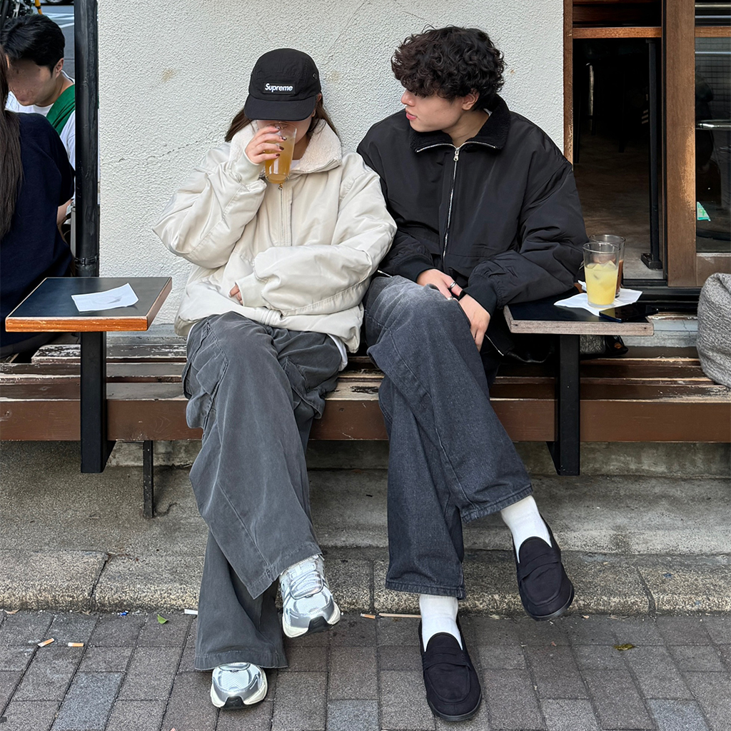 ユニセックス)バイカラージャンパー | ファッション通販サイト NUGU