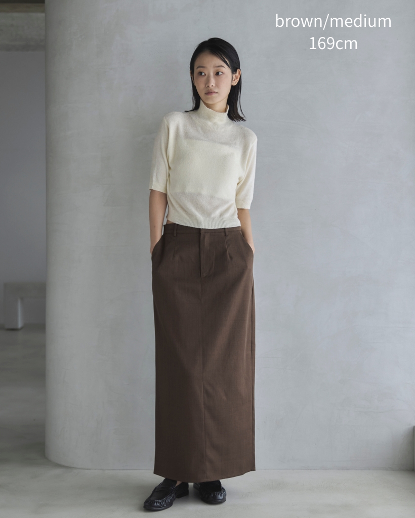 セットアップ可】スラックスナロースカート | ファッション通販サイト NUGU セットアップ可】スラックスナロースカート | ファッション通販サイト NUGU