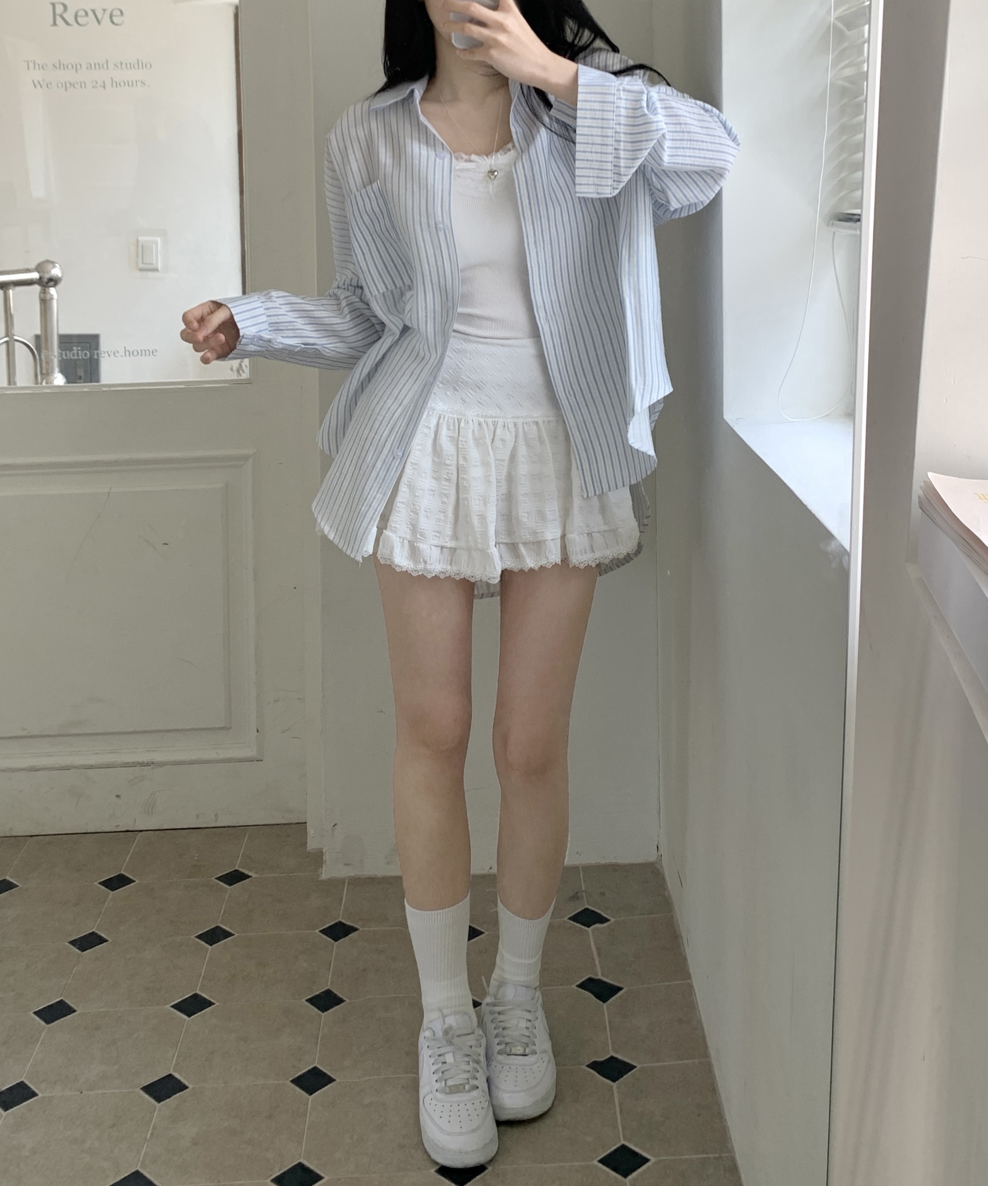 インナーパンツ付き]ラブリーAラインスカート | ファッション通販