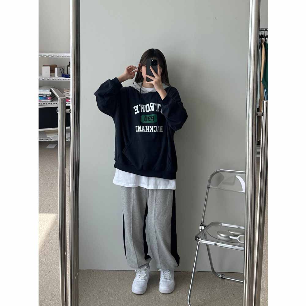 配色フードパーカー | ファッション通販サイト NUGU