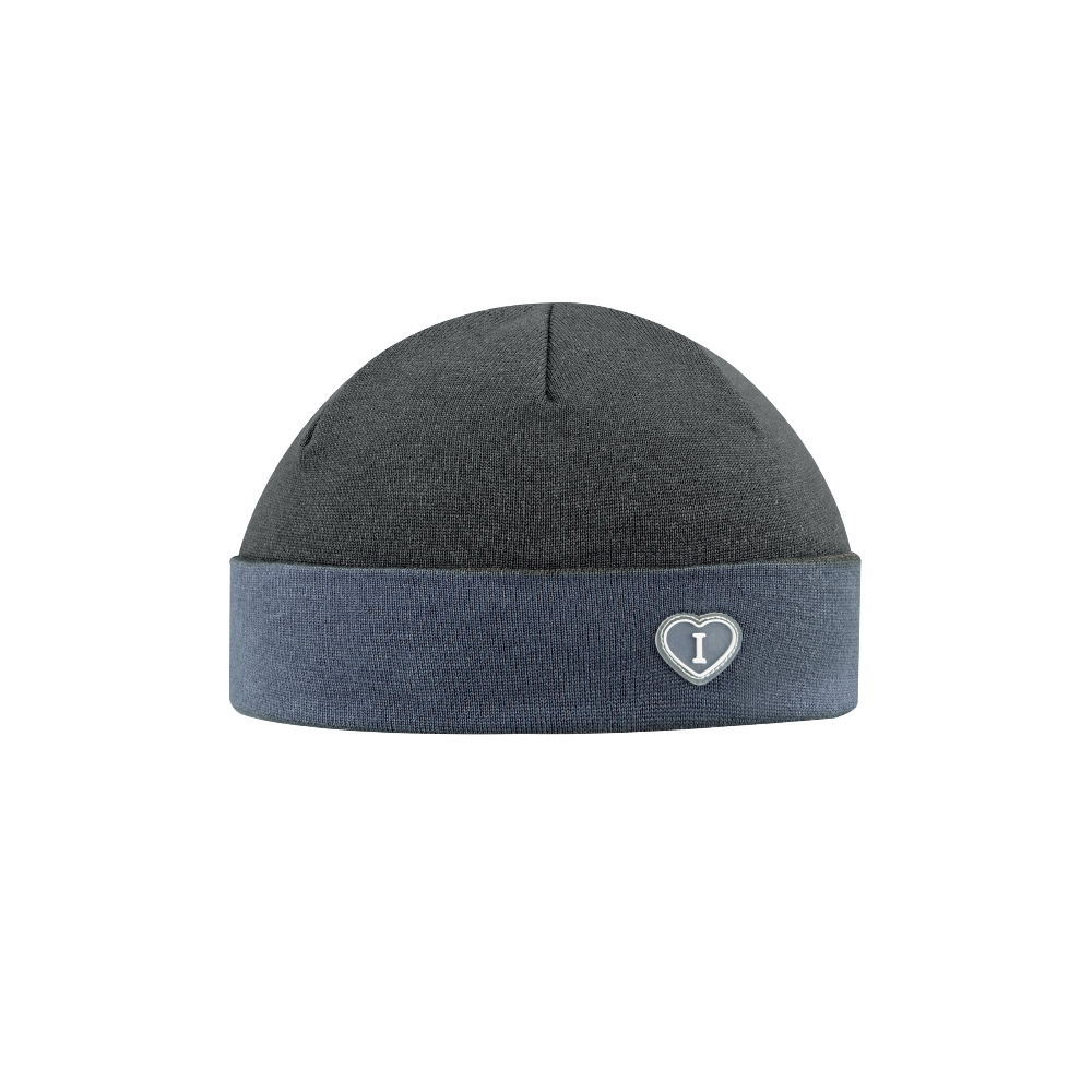 Twin key beanie - Blue gray | ファッション通販サイト NUGU