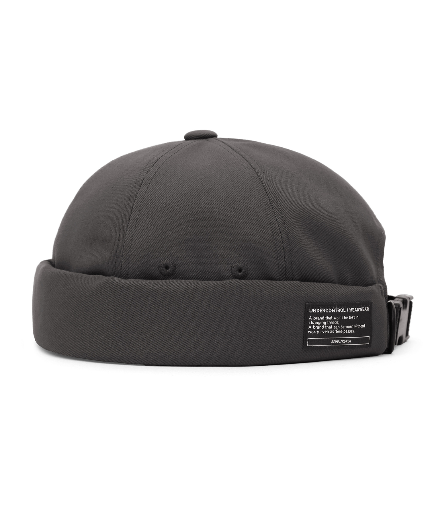 MOLD CAP / TWILL COTTON / CHARCOAL(一年中 ヒサシノナイ ウォッチ