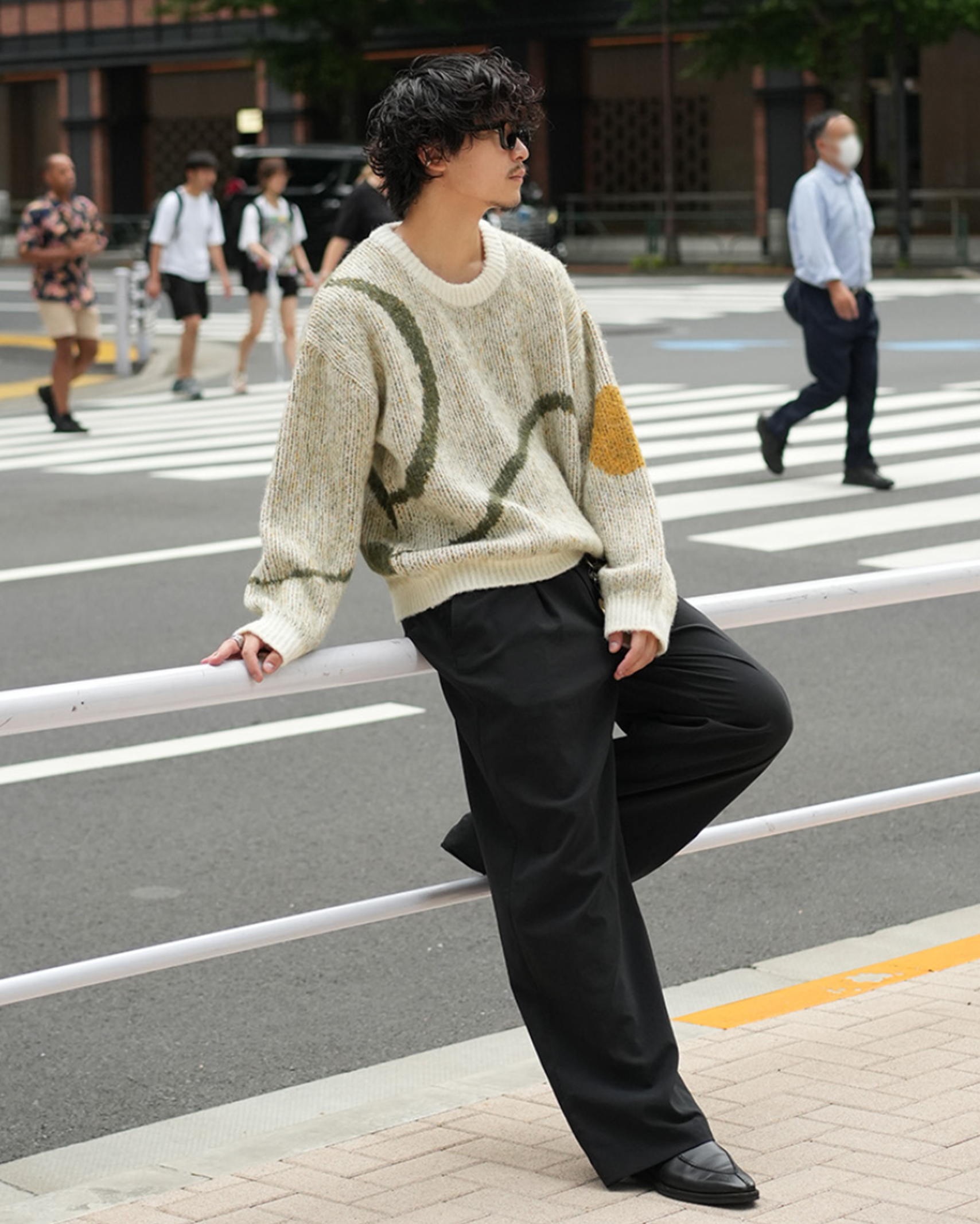 極美品 完売品 INTERIM バーズアイニット アルパカ 使用 4サイズ 極美品 完売品 INTERIM バーズアイニット アルパカ 使用 4サイズ