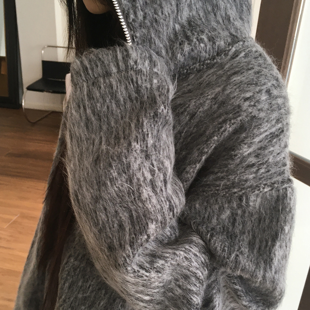 モヘアファーパーカー | ファッション通販サイト NUGU