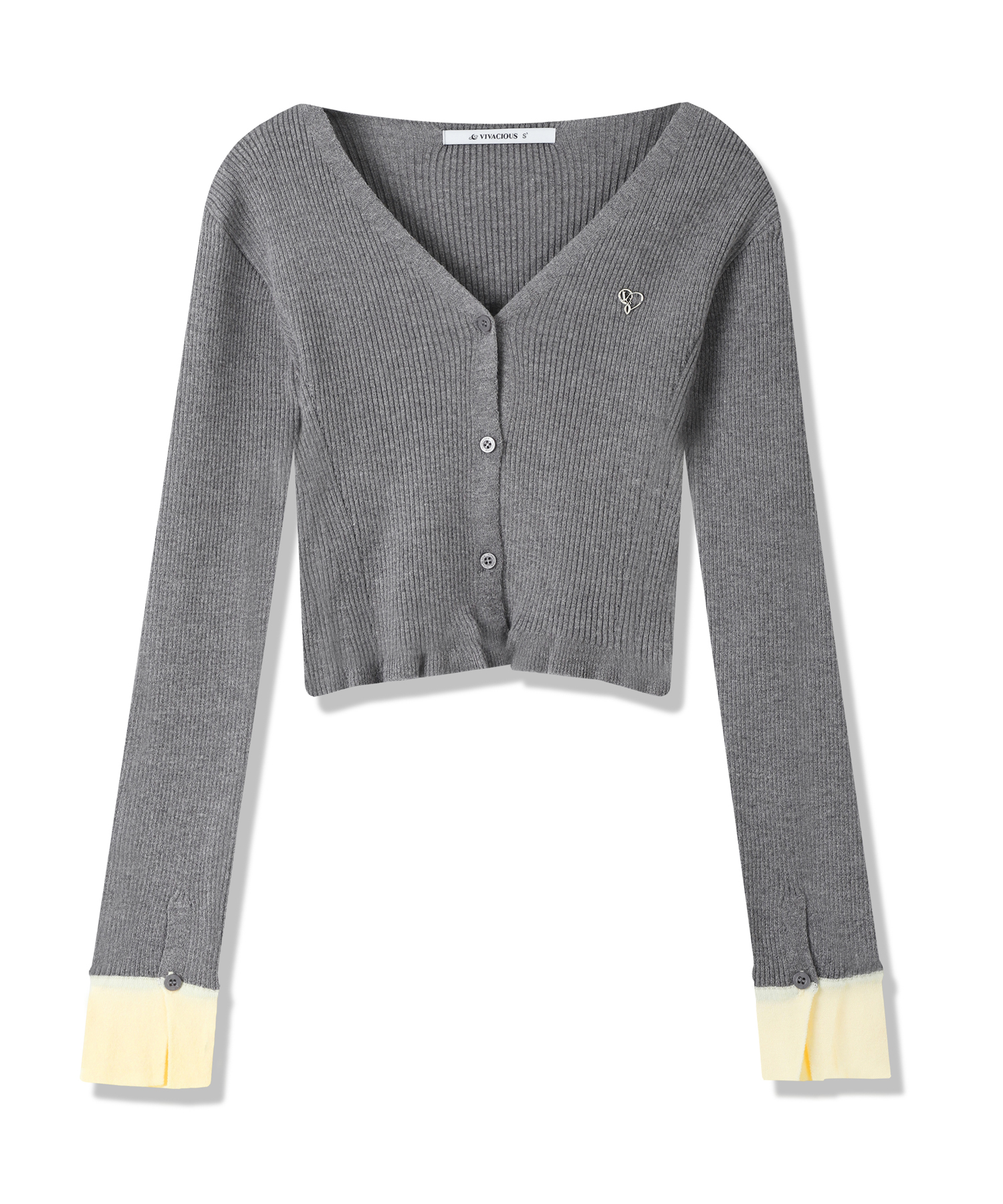 Carol Button Crop Cardigan - 5COL | ファッション通販サイト NUGU