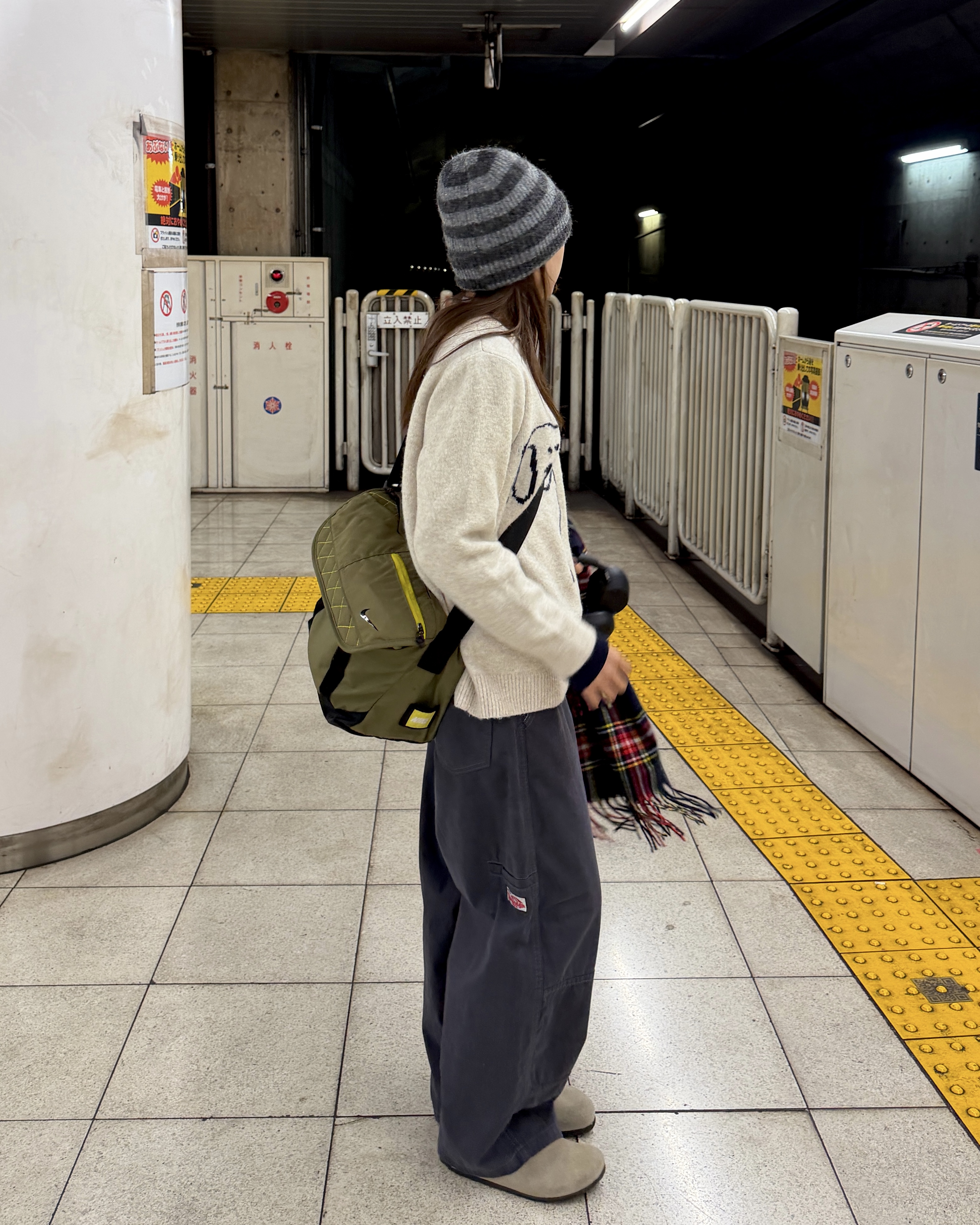 ボーダーニットビーニー | ファッション通販サイト NUGU