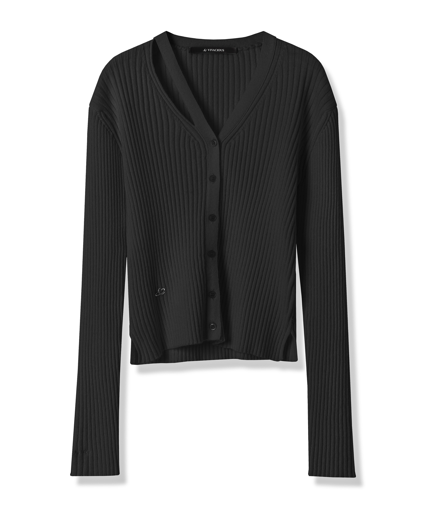 Slit rib Cardigan - 4COL | ファッション通販サイト NUGU