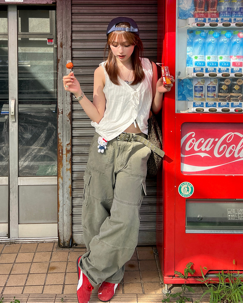 ウォッシュドラップカーゴパンツ | ファッション通販サイト NUGU