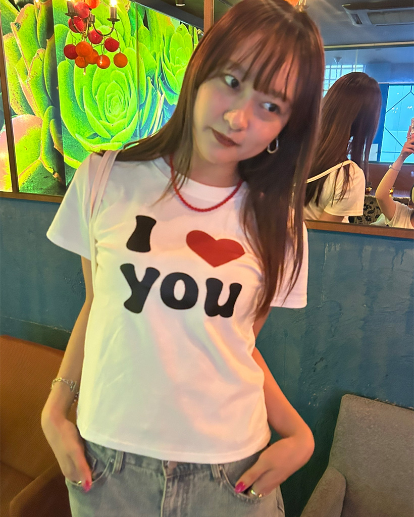I LOVE YOU Tシャツ | ファッション通販サイト NUGU