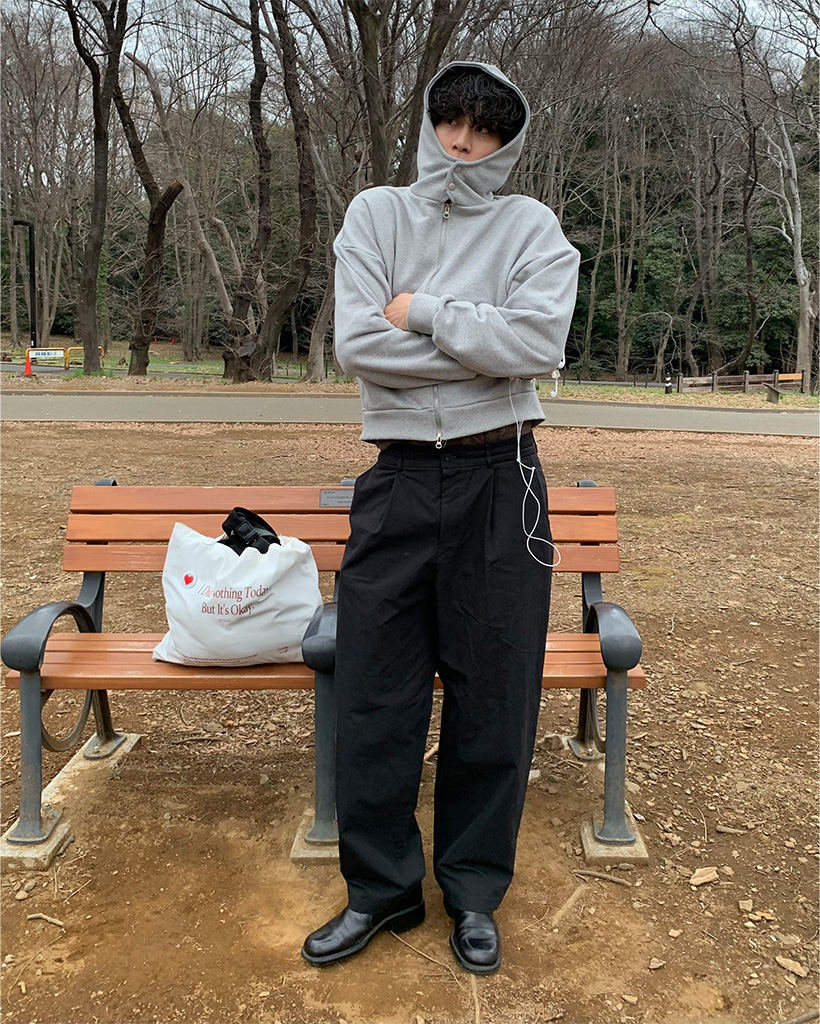 バルーンフィットワイドパンツ