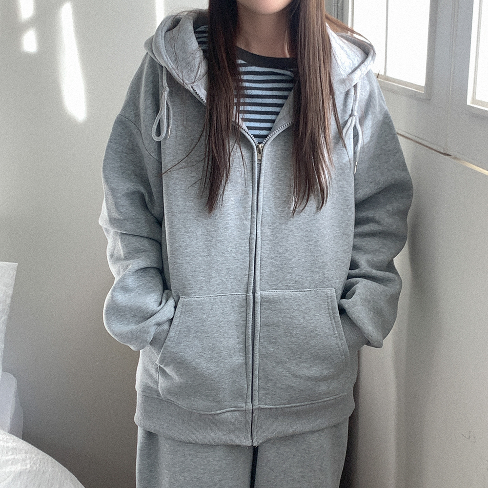 裏起毛ジップアップパーカー | ファッション通販サイト NUGU