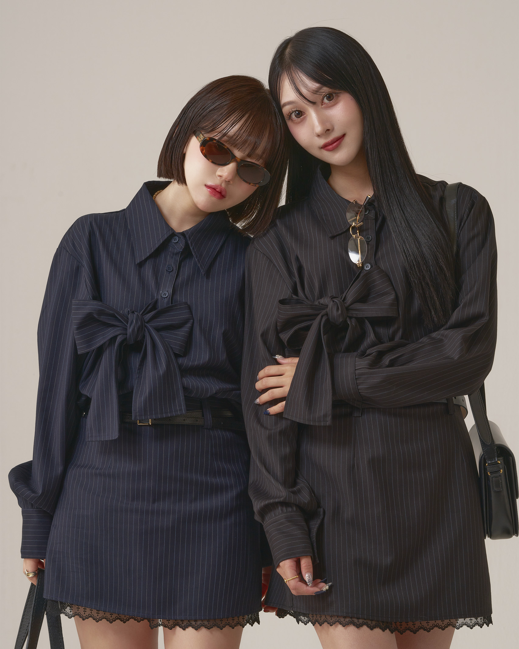 今期完売Freadaストライプレースパンツ ブラック sizeFセットアップ対応 ストライプサイドレースラインパンツ（4-0021-6-29-007）｜fredy